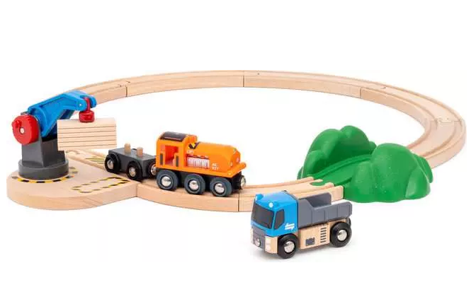 Brio Brio® World Starterset "Güterzug Mit Kran A" Bunt in Größe 99 - Image 14
